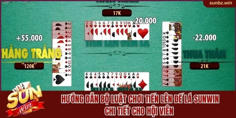 Hướng dẫn cách chơi tiến lên đếm lá Sunwin chi tiết nhất 